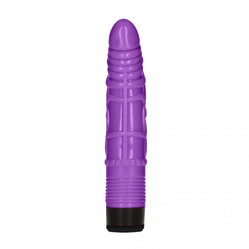 Μωβ Ρεαλιστικός Δονητής - Shots GC Slight Realistic Dildo Vibrator Purple 19.5cm