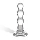 Glas Triple Play Beaded Butt Plug 10cm