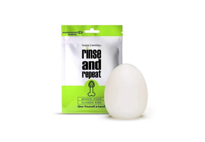 Ελαστικό Αυνανιστήρι Χειρός Για Πέος - Happy Ending Rinse And Repeat Whack Egg 6.3cm