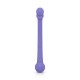 Μωβ Διπλός Δονητής Σιλικόνης 10 Ταχυτήτων - Good Vibes Only Double End Vibrator Leah Purple 20.8cm