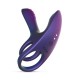 Ασύρματο Δονούμενο Δαχτυλίδι Πέους Για Ζευγάρια - Hueman Infinity Ignite Vibrating Cock & Ball Ring Purple