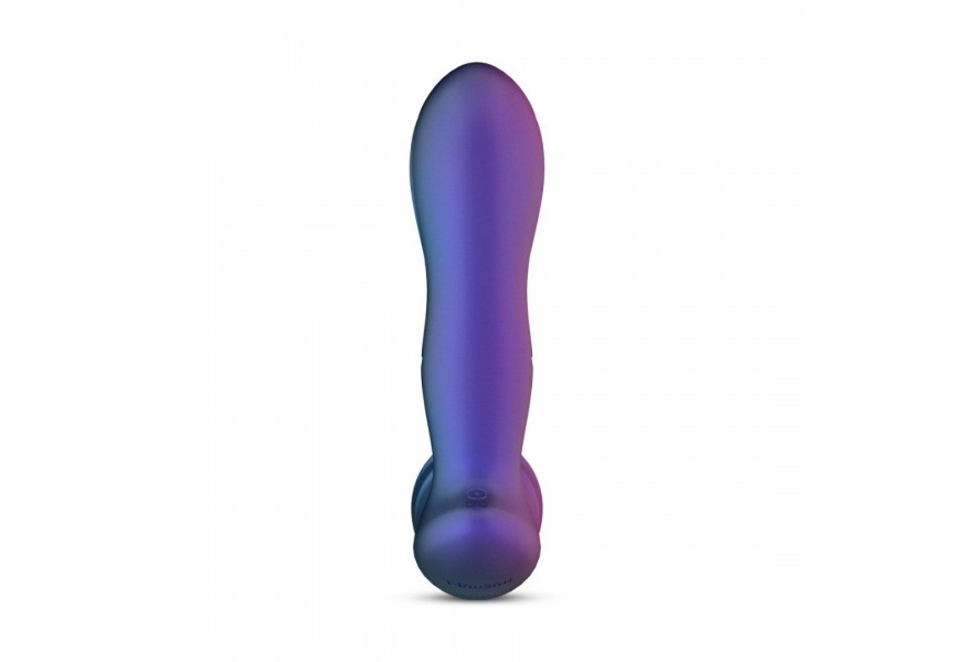 Hueman Galaxy Tapping Butt Plug Purple 14.9cm