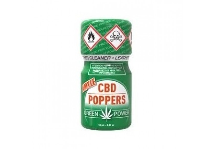 Leather Cleaner Popper - CBD Poppers Green Power 10ml