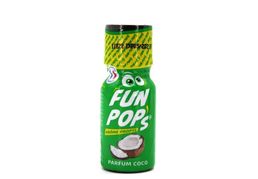 Leather Cleaner Popper - FUN POP'S Propyl Coconut Fragrance 15ml