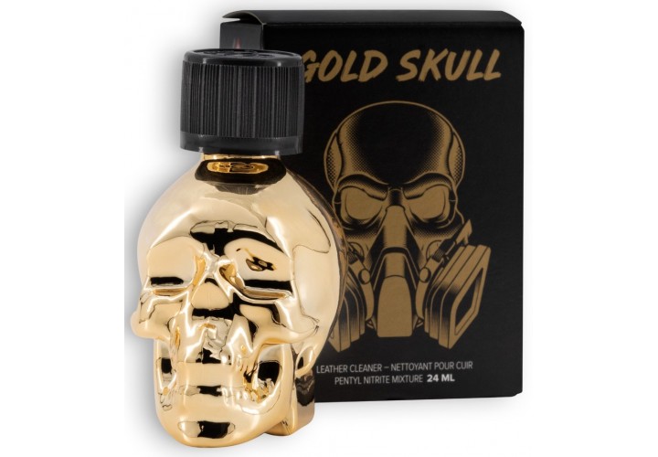Leather Cleaner Popper - Gold Skull 24ml