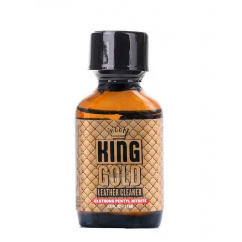 Leather Cleaner Poppers - King Gold Pentyl 24ml
