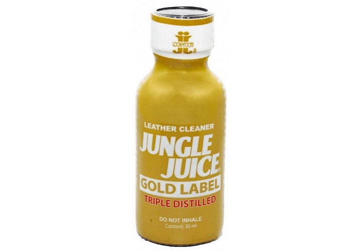 Leather Cleaner Popper - Jungle Juice Gold Label Triple Distilled Boxed 30ml