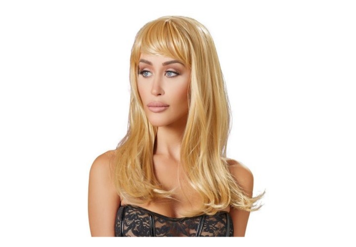 Ξανθιά Μακριά Περούκα - Cottelli Collection Long Wig Love Linda Blonde