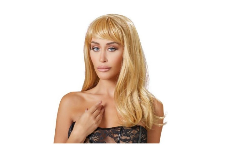 Ξανθιά Μακριά Περούκα - Cottelli Collection Long Wig Love Linda Blonde