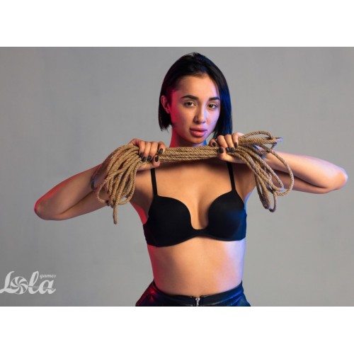 Φετιχιστικό Vegan Σχοινί Δεσίματος - Lola Games Rope Party Hard Beloved Brown 10m