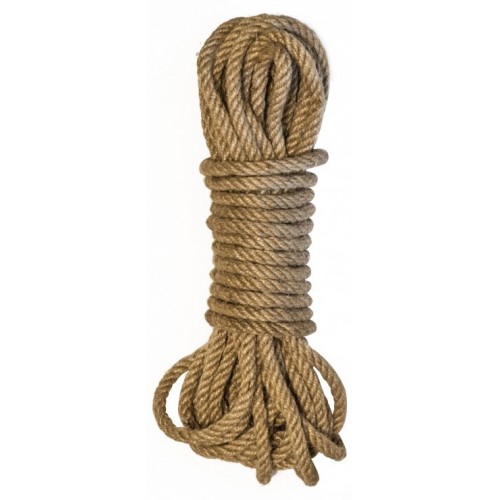 Φετιχιστικό Vegan Σχοινί Δεσίματος - Lola Games Rope Party Hard Beloved Brown 10m