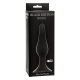 Μαύρη Πρωκτική Σφήνα Σιλικόνης - Lola Games Slim XL Silicone Butt Plug Black 15.5cm