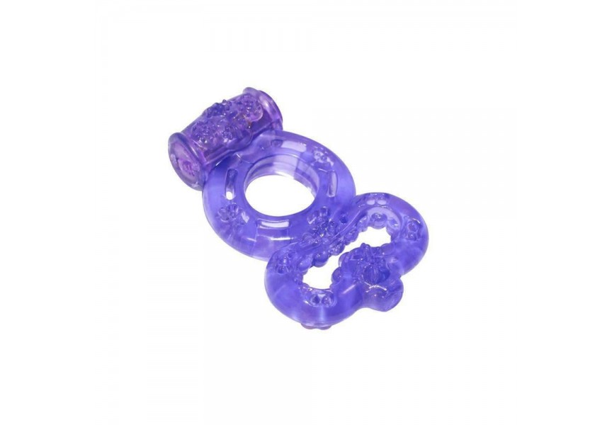 Lola Games Treadle Vibrating Cock Ring Purple