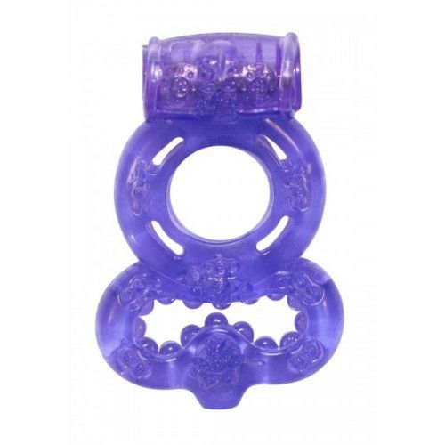 Lola Games Treadle Vibrating Cock Ring Purple