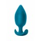 Lola Games Insatiable Anal Silicone Plug With Ball Blue 10.5cm