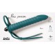 Πράσινο Ομοίωμα Με Δόνηση & Δακτύλιους Πέους Για Διπλή Διείσδυση - Lola Games Vibrating Strap On Rori Dark Green 16.2cm