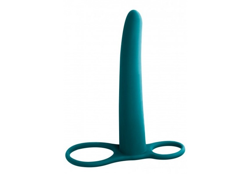 Lola Games Double Penetration Nozzle Gimlet Green 16cm