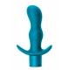 Μπλε Πρωκτικός Δονητής Σιλικόνης 7 Δονήσεων - Lola Games Satisfaction Vibrating Anal Plug Blue 11.5cm