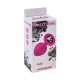 Ροζ Μεσαία Πρωκτική Σφήνα Με Κόσμημα - Lola Games Cutie Anal Plug Medium Pink/Black 8.5cm