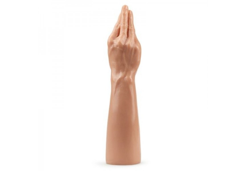 Ρεαλιστικό Ομοίωμα Χεριού - Lovetoy King Size Realistic Magic Hand Dildo Flesh 35cm