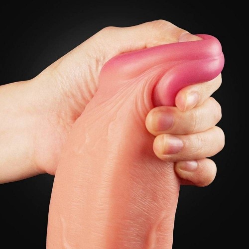 Lovetoy Dual Layered Platinum Silicone Cock 30.5cm