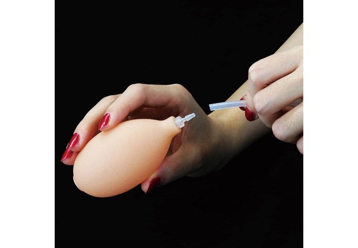 Ρεαλιστικό Ομοίωμα Εκσπερμάτισης - Lovetoy Soft Ejaculation Cock With Ball Flesh 20cm