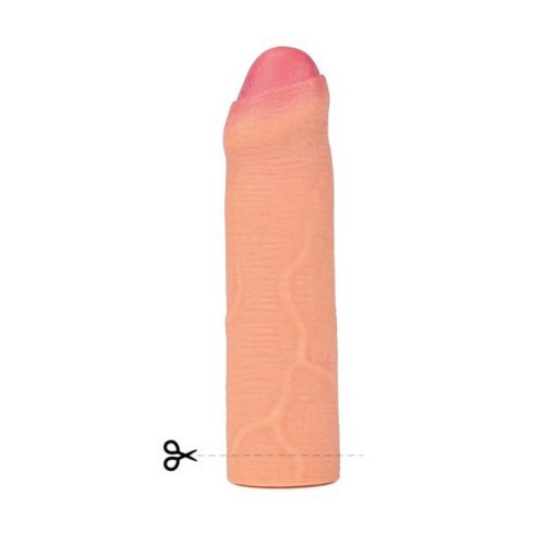 Ρεαλιστικό Προσθετικό Κάλυμμα Πέους - Lovetoy Revolutionary Nature Silicone Extender Flesh 16.5cm