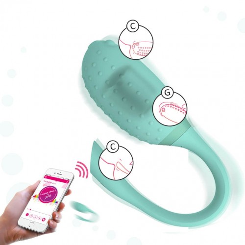 Magic Motion Fugu Smart Wearable Vibrator Green