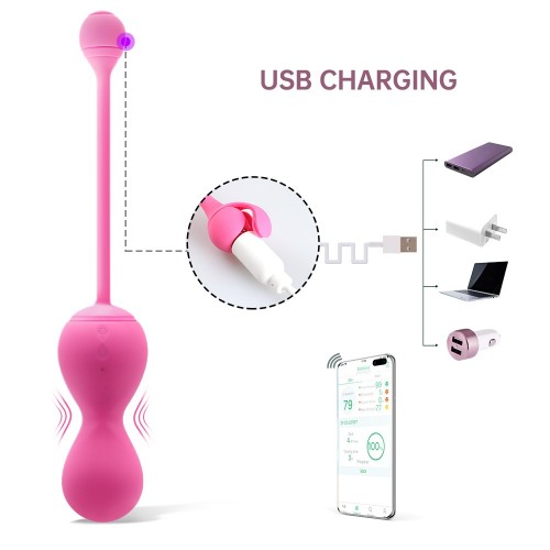 Magic Motion Smart Kegel Master Balls Pink