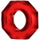 Κόκκινο Δαχτυλίδι Πέους & Όρχεων - Oxballs Humpballs Cockring Red