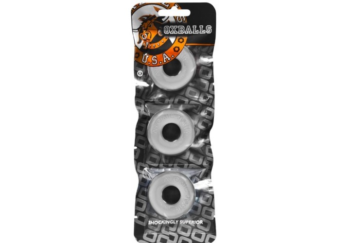 Σετ Ελαστικά Δαχτυλίδια Πέους - Oxballs Ringer Of Do Nut 3 Pack Clear