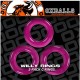 Oxballs Willy Rings 3 Pack Cock Rings Hot Pink