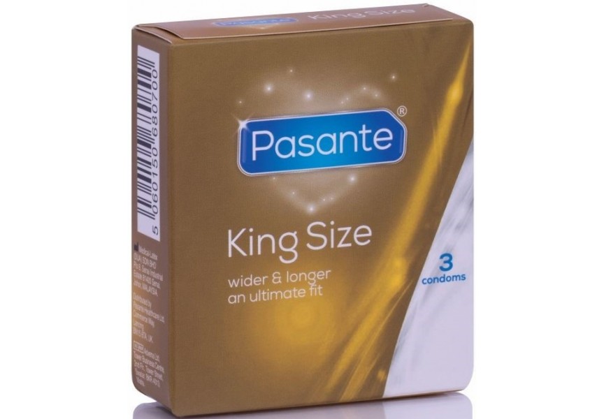 Pasante King Size XL Condoms 3 pcs