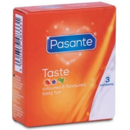 Pasante Taste Mixed Condoms 3 pcs
