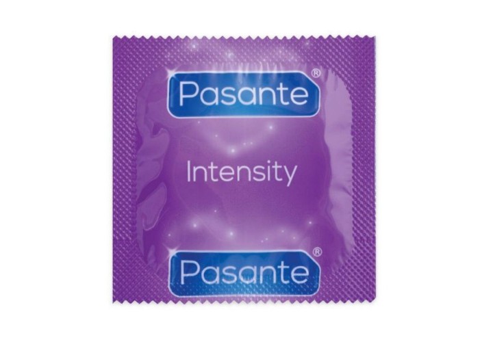 Pasante Intensity Ribs & Dots Condoms 3pcs