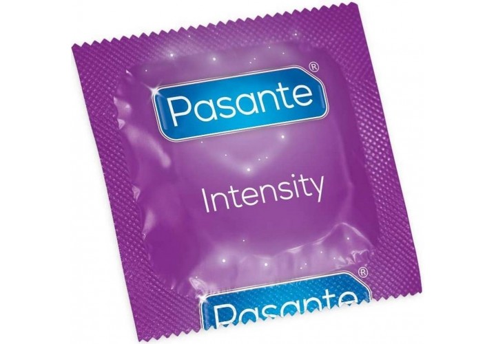 Pasante Intensity Ribs & Dots Condom 1 pc