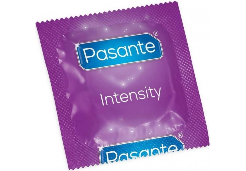 Προφυλακτικό Ραβδώσεις & Κουκκίδες - Pasante Intensity Ribs & Dots Condom 1 pc