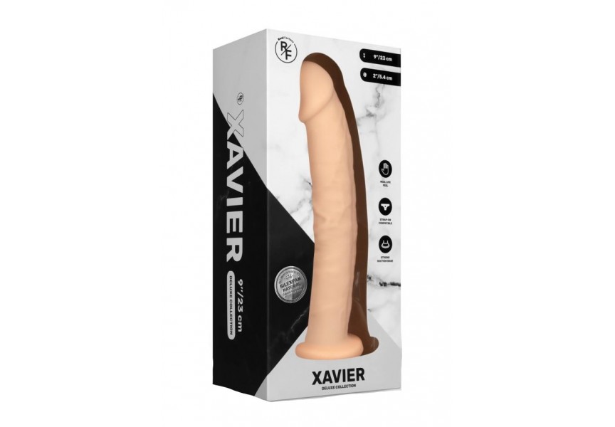Real Fantasy Xavier Realistic Dildo Beige 23cm