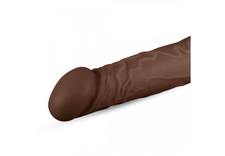 Real Fantasy David Realistic Dildo Brown 35cm