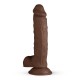 Real Fantasy Waylon Realistic Dildo Brown 25cm