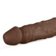 Ρεαλιστικό Ομοίωμα Πέους Με Βεντούζα - Real Fantasy James Realistic Dildo Brown 23cm