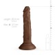 Ρεαλιστικό Ομοίωμα Πέους Με Βεντούζα - Real Fantasy Tyler Realistic Dildo Brown 20cm