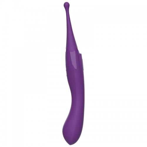 Μωβ Διπλός Δονητής 15 Ταχυτήτων - Rewolution Rewomagic Flexible Double Vibrator Purple 24cm