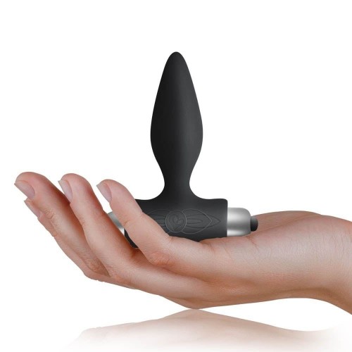 Rocks Off Petite Sensations Vibrating Anal Plug Black 10cm