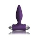 Rocks Off Petite Sensations Vibrating Anal Plug Purple 10cm