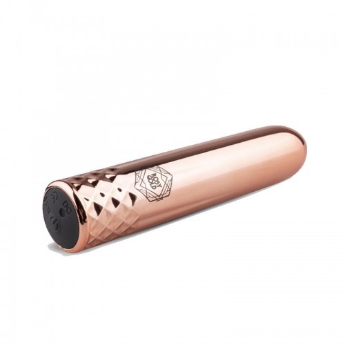 Μίνι Χρυσός Δονητής 10 Δονήσεων - Rosy Gold Nouveau Mini Vibrator Gold 9.5cm