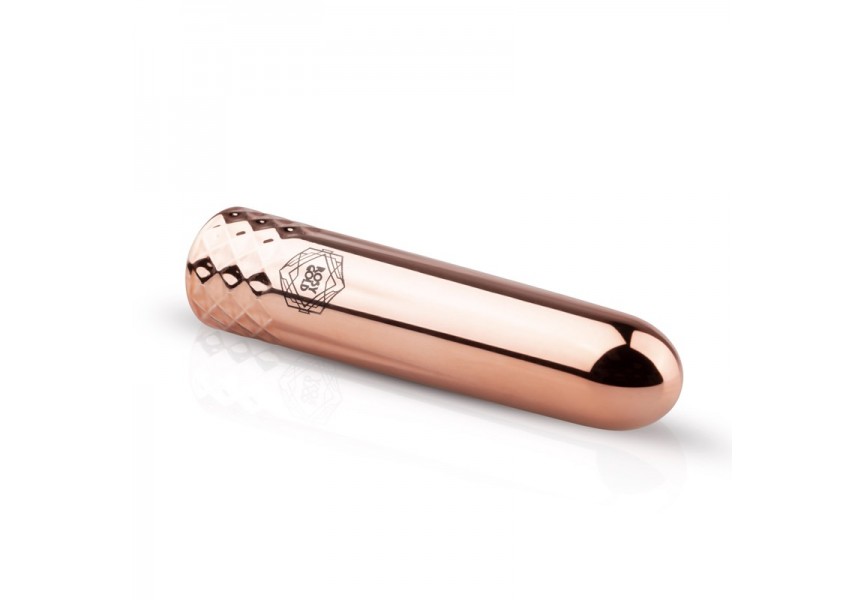 Rosy Gold Nouveau Mini Vibrator Gold 9.5cm