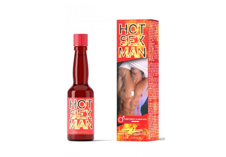 Ανδρικές Αφροδισιακές Ερωτικές Σταγόνες - Ruf Hot Sex Drops 20ml