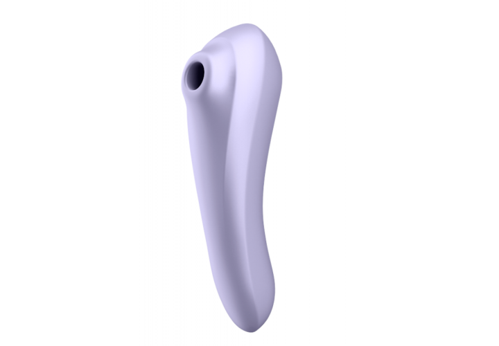 Παλμικός Δονητής Κλειτορίδας & Σημείου G Με Εφαρμογή Κινητού - Satisfyer Dual Pleasure Air Pulse Vibrator App Purple 18cm