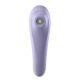 Satisfyer Dual Pleasure Air Pulse Vibrator App Purple 18cm